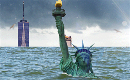 报告称有100多万建筑的纽约正下沉